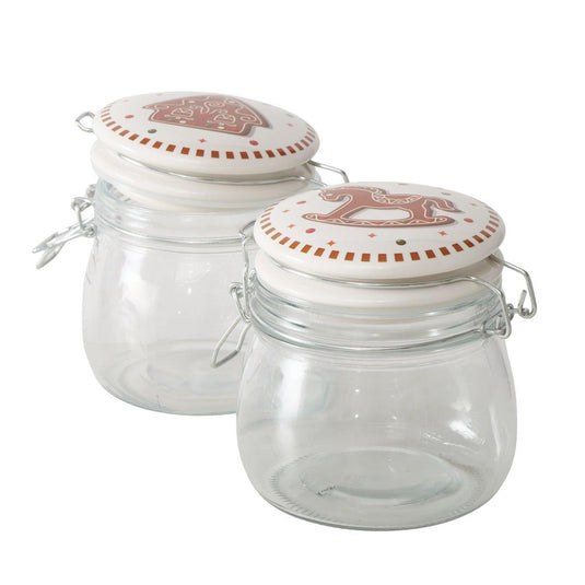Boltze home voorraadpot peperkoek 450ml