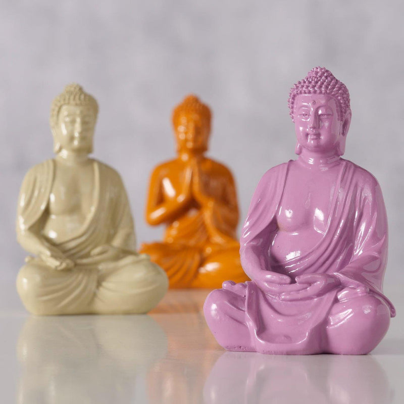 Load image into Gallery viewer, Boltze home figuur buddha 6,5x5x10cm 3 assorti
