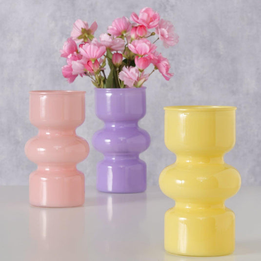 Boltze home vaas maika ø10xh18cm