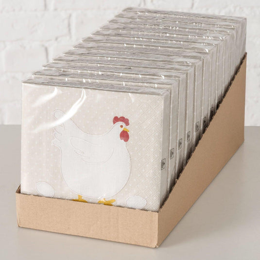 Boltze home servetten ulla 16,5x16,5x3cm