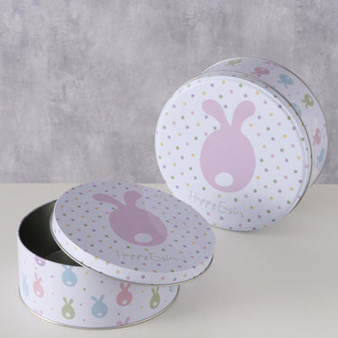 Boltze home opbergblik eggard 2-delig h 7-8 cm
