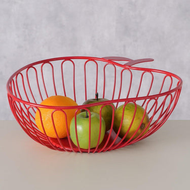 Boltze home schaal aardbei jagoda 25x29x9cm