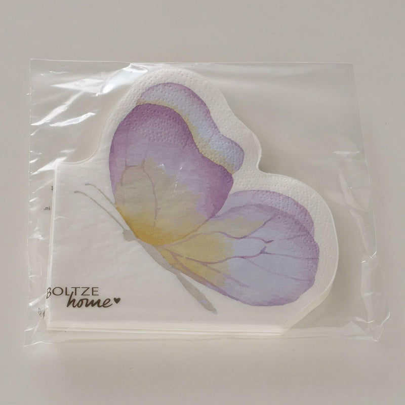 Load image into Gallery viewer, Boltze home servetten vlinder 16x15cm
