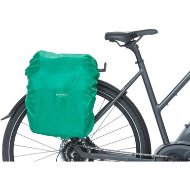 Basildiscovery365D dubbele fietstas zwart melee