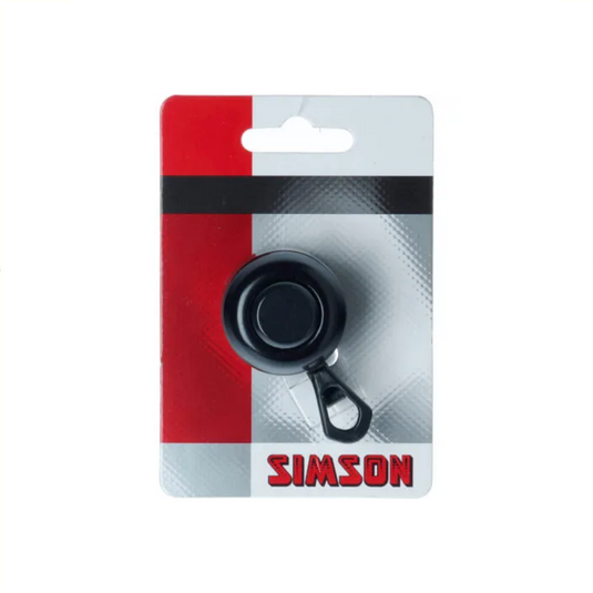 fietsbel mini 34 mm zwart