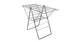 Metaltex rotterdam droogrek 25 m drooglijn 134x58x98 cm zwart