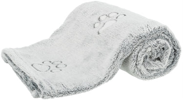 Trixie hondendeken nando softfleece lichtgrijs