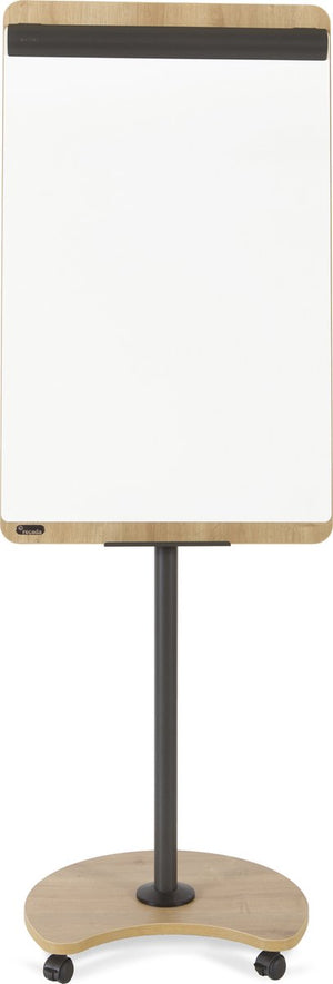 Rocada flipover - natural - 67x115cm - beschrijfbaar en magnetisch - verrijdbaar - ro-nat0610