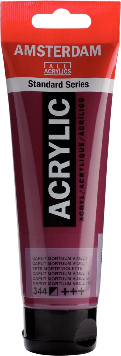 Amsterdam standard series acrylverf tube 120 ml caput mortuum violet 344