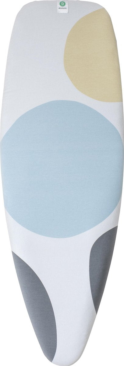 Brabantia perfect flow strijkplankhoes d - 135 x 45 cm - complete set - spring bubbles