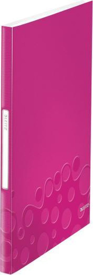 Leitz wow showalbum - a4 - 40 hoezen - roze