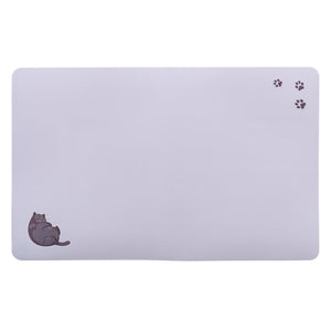 Trixie placemat dikke kat lila