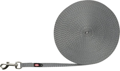 Trixie hondenriem sleeplijn extra licht voor kleine hond grafiet grijs