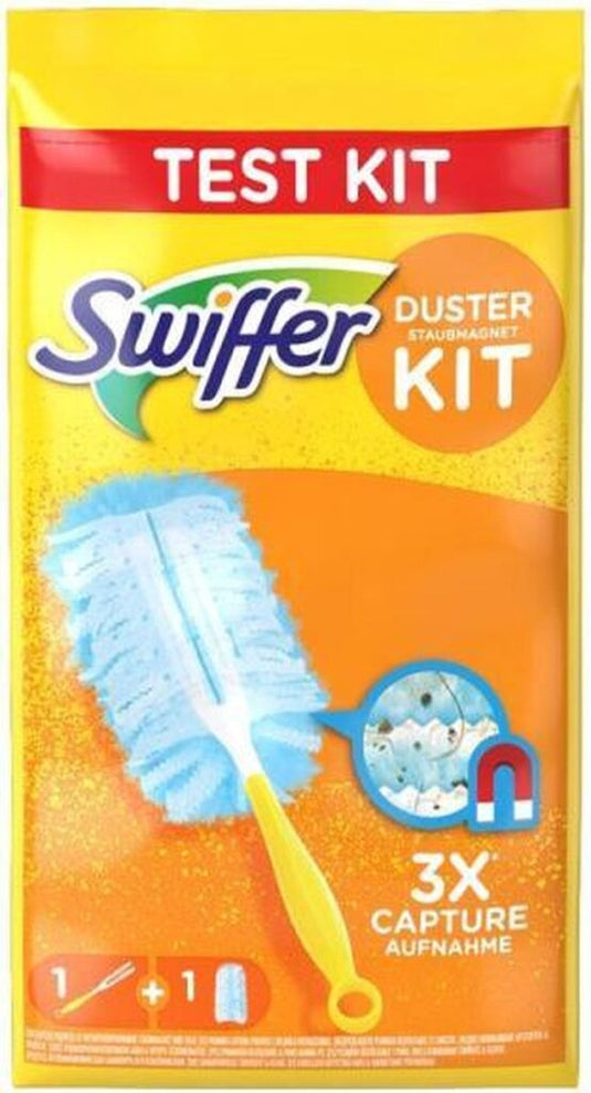 Swiffer swiffer stof magneetstarter kit handle + 1 linnen