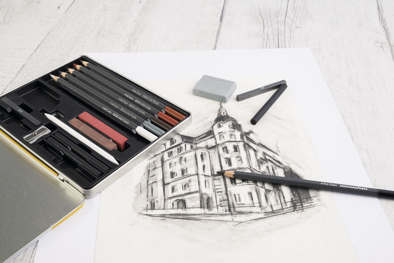 Load image into Gallery viewer, Eberhard faber ef-516916 tekenset efa bliketui 16 stuks
