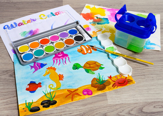 Eberhard faber ef-578312 verfdoos winner 12 kleuren