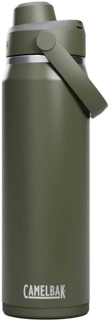 Camelbak thrive chug drinkfles - 750 ml - rvs - met draaidop - isolatie waterfles - groen