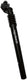 Ergotec zadelpen verend ATB SP-3.0 27.2 x 350 zwart