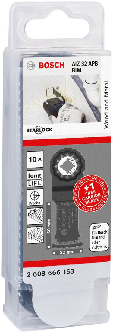 Bosch zaagbladset voor multifunctionele zaag, aiz 32 apb + 1 expe...