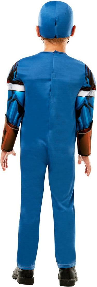 Rubies captain america verkleedset kinderkostuum - - maat 7-8 jaar