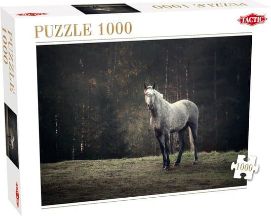 Tactic puzzel - paard aan een bosrand - 1000 stukjes
