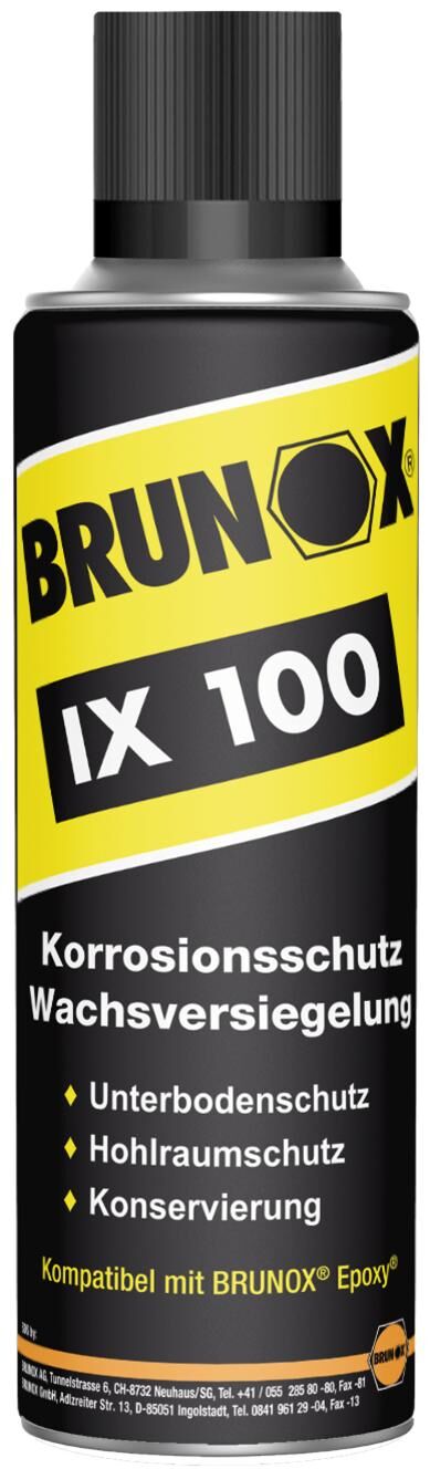 Brunox corrosiebescherming ix 100 wax sealant 500 ml ix100