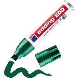 Edding permanente marker 800 groen 4-12 mm schuine punt