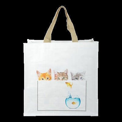 Load image into Gallery viewer, Hoppe Shoppingbag kiekeboe kat assorti
