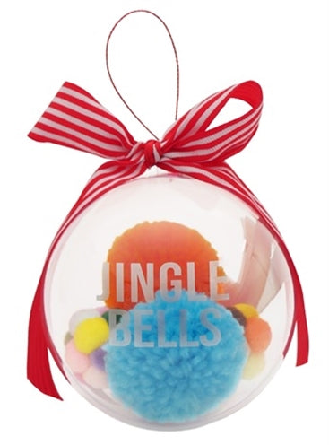 Load image into Gallery viewer, Cupid comet Jingle bells kerstbal met speelgoed kat
