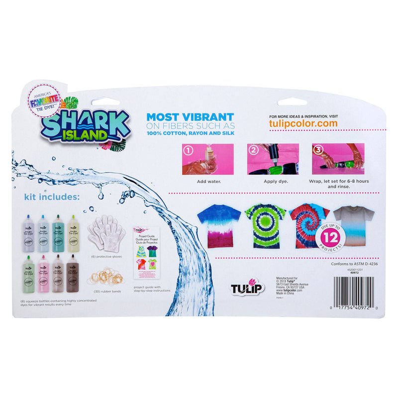 Load image into Gallery viewer, Tulip one-step tie dye tulip • tie-dye kit shark island 8 kleuren

