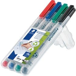 Staedtler niet permanente ohp marker lumocolor kleurenassortiment 1mm