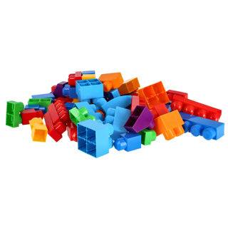 Mega bloks grote bouwtas - 60 blokken - classic bouwstenen voor 1+ jaar