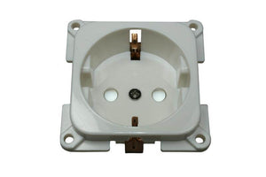 C-line wandcontactdoos camper en caravan 230 volt wit