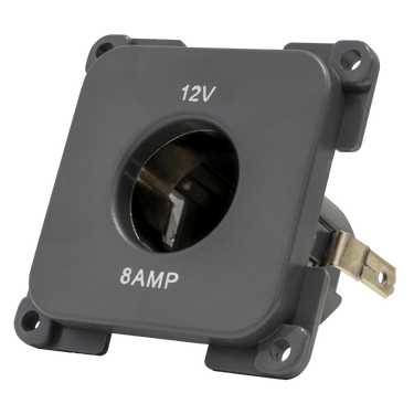 C-line 12 volt stopcontact camper en caravan antraciet