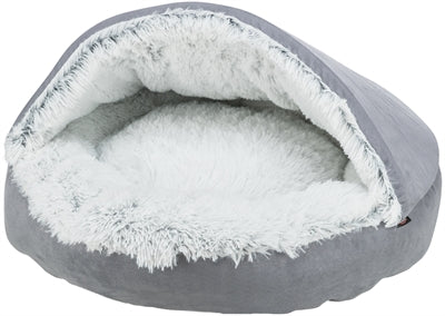 Trixie hondenmand donut harvey grijs wit-zwart
