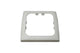 Opal afdekraam enkel wit