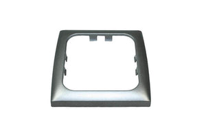 Opal afdekraam enkel zilver