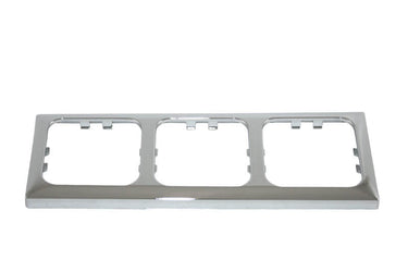 Opal afdekraam 3 voudig chroom