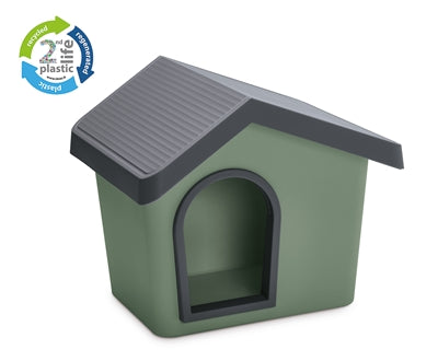 Load image into Gallery viewer, Imac Hondenhok zeus 70 2nd life gerecycled groen
