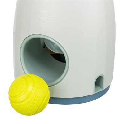 Load image into Gallery viewer, Trixie dog activity strategiespel ball treat lichtgrijs blauw
