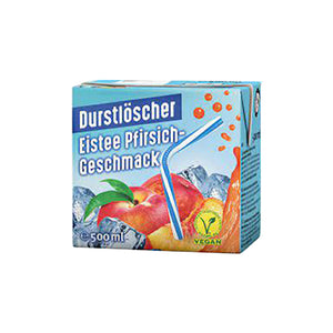 Durstloscher eistee pfirisch (12x 50cl)