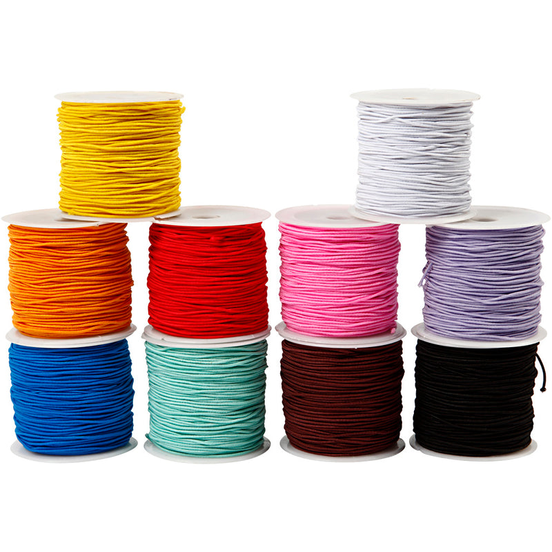 Load image into Gallery viewer, Https: www.cchobby.nl elastisch-koord-dikte-1-mm-10x25-m-1-doos
