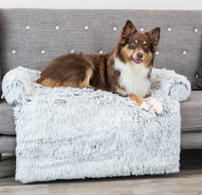 Load image into Gallery viewer, Trixie Sofa bed harvey meubelbeschermer hoekig wit zwart
