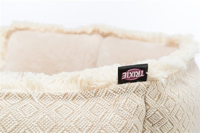 Load image into Gallery viewer, Trixie hondenmand boho hoekig beige
