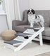 Trixie Loopplank met uitklapbare treden mdf wit
