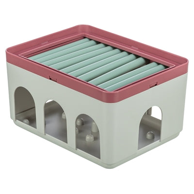 Load image into Gallery viewer, Trixie cat activity rod box wit bordeaux
