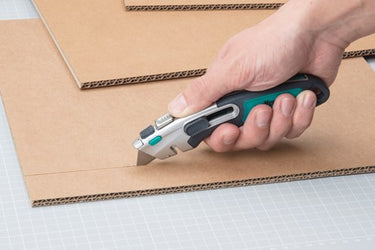 Wolfcraft professioneel dubbel veiligheidsmes | met trapeziummes | 1 stuk - 4106000