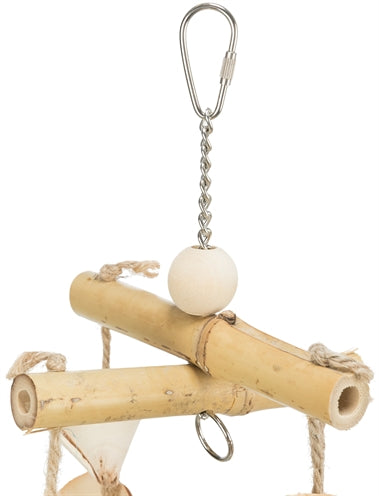 Load image into Gallery viewer, Trixie Natuurspeelgoed bamboe rotan hout
