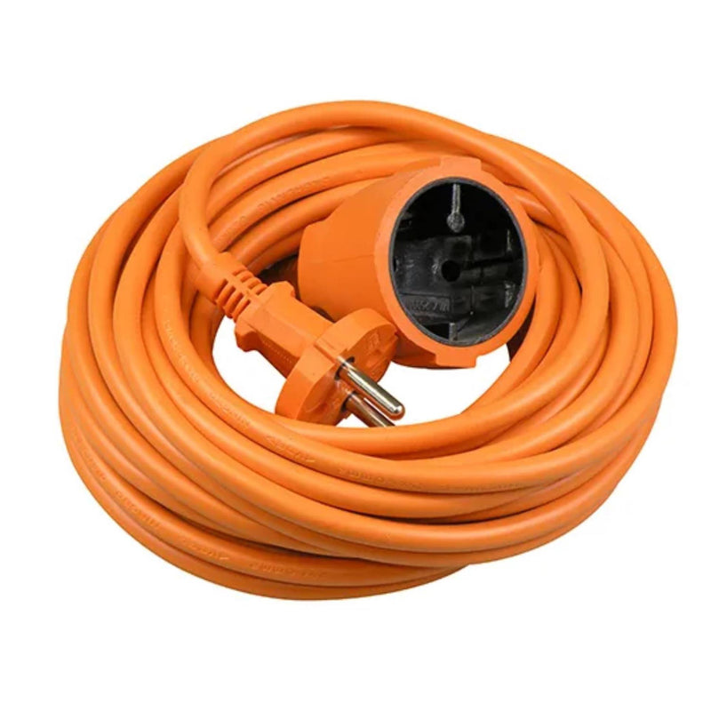 Load image into Gallery viewer, Verlengsnoer 10m oranje ongeaard max 3500w 2x1,5mm
