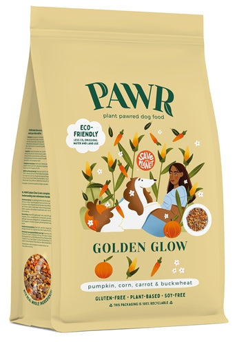 Load image into Gallery viewer, Pawr Plantaardig golden glow wortel mais pompoen boekweit
